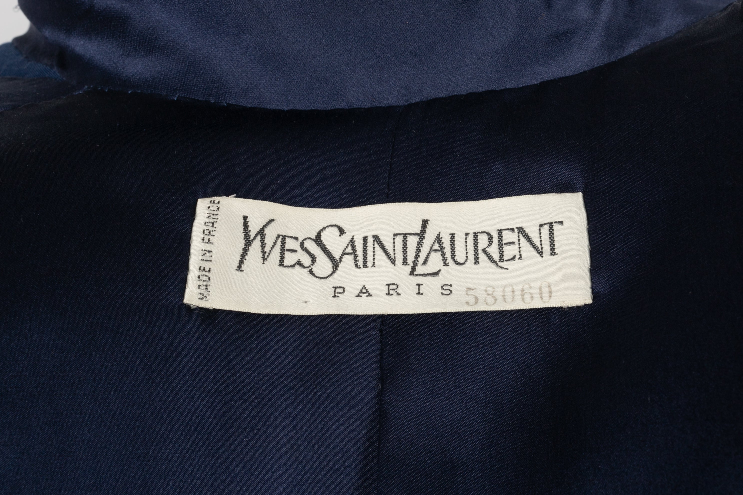 Tailleur pantalon Yves Saint Laurent Haute Couture