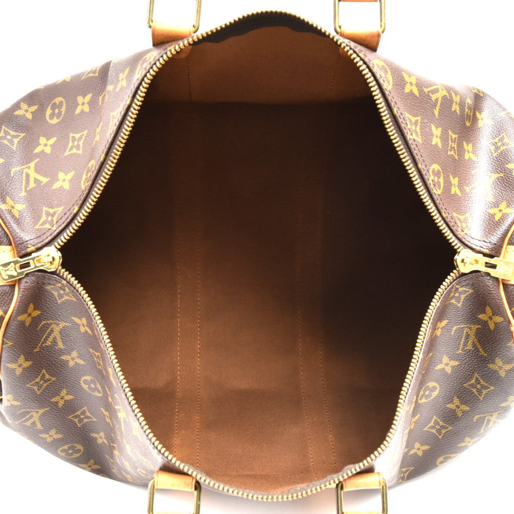 Louis Vuitto Keepall 45 Bandouliere Monogram Canvas Bag