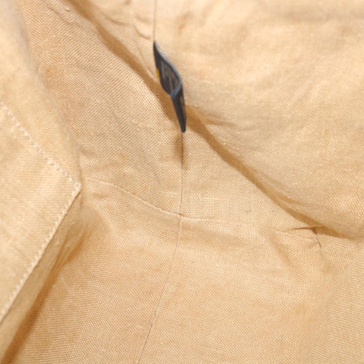 FENDI Zucca Canvas Hand Bag Brown Black 34311