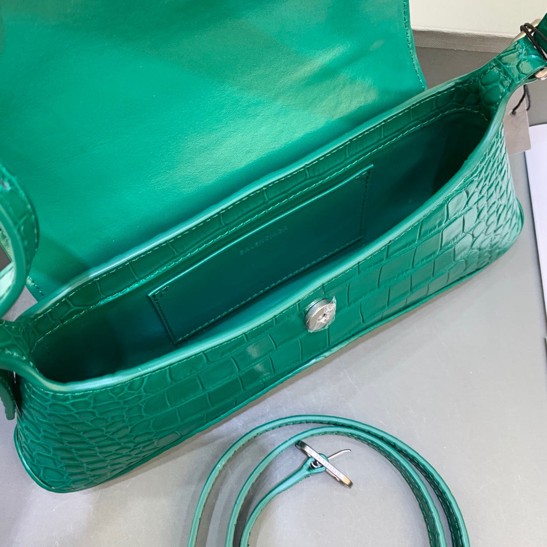 Balen XX Small GlamIap Bag Box Green, For Women,  Bags 10.6in/27cm 6956452108Y3613