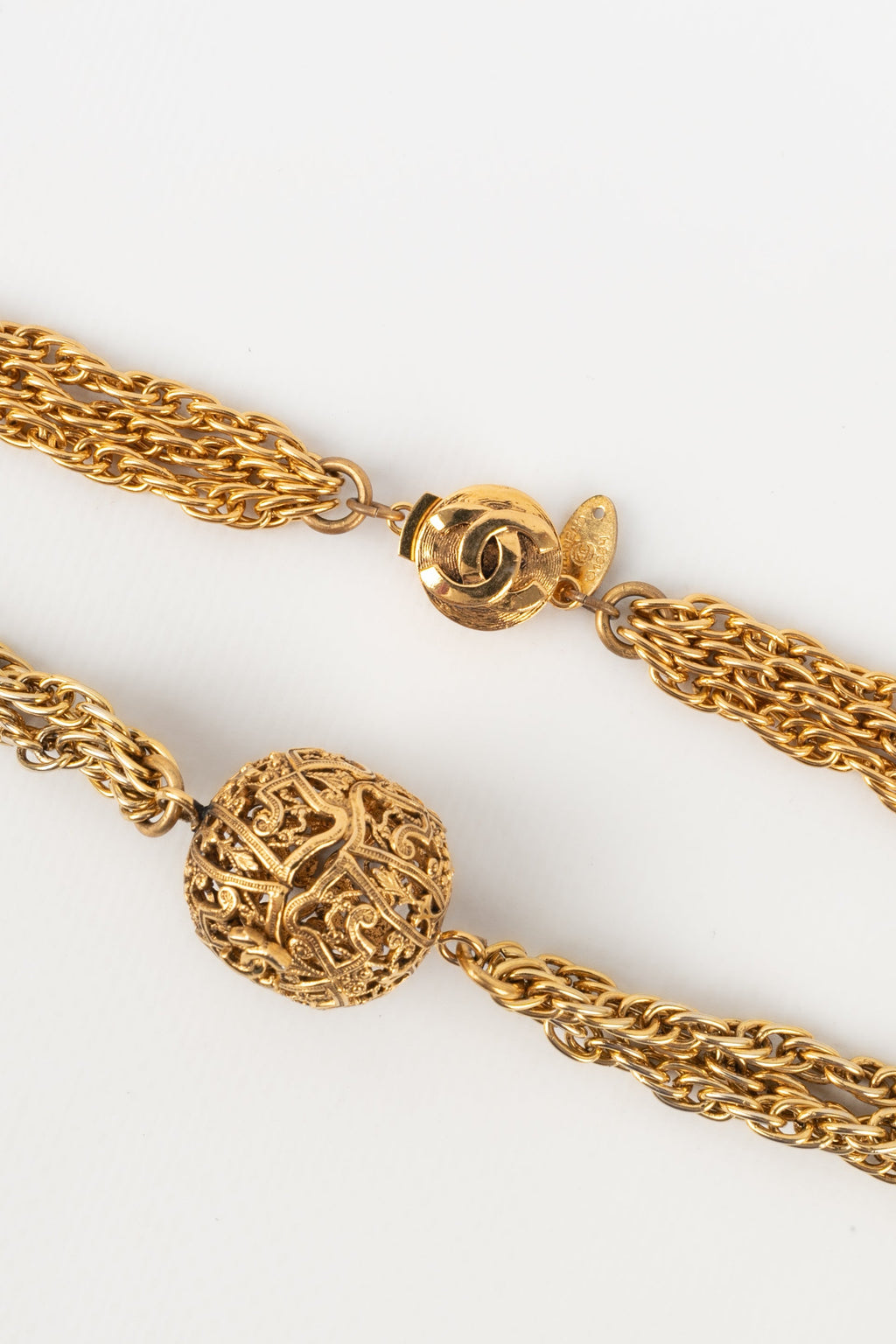 Collier dorÃƒÆ’Ã‚Â© Chanel 1984