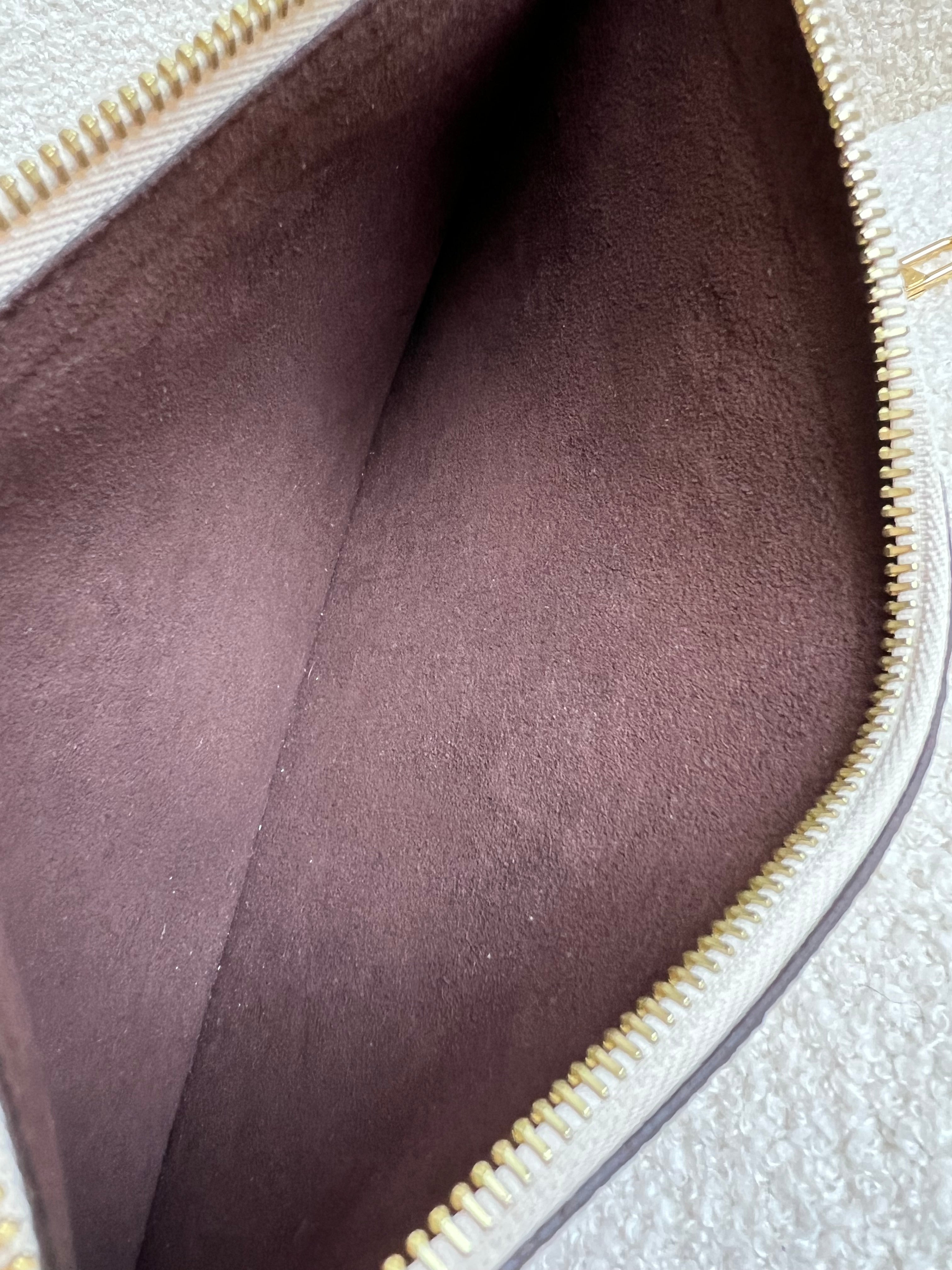 Louis Vuitton Pouch (from Neverfull) Creme Empreinte