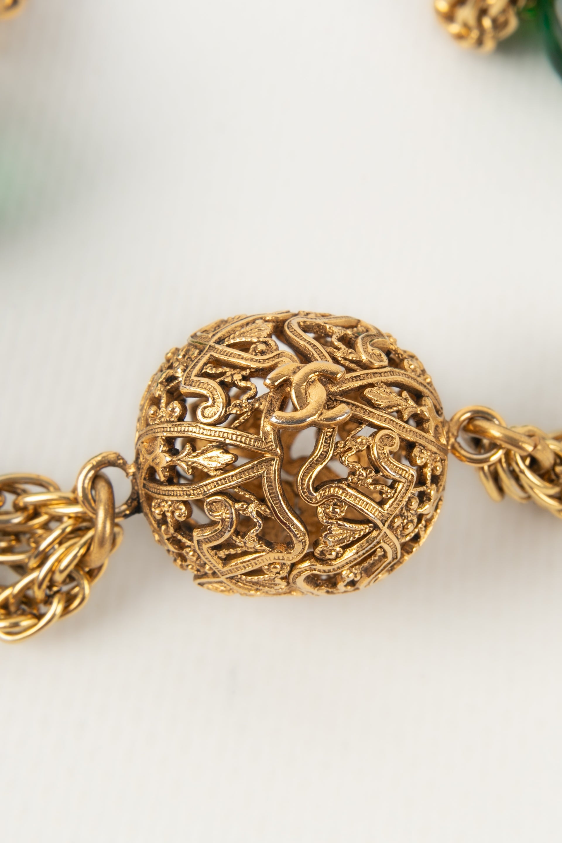 Collier dorÃƒÆ’Ã‚Â© Chanel 1984