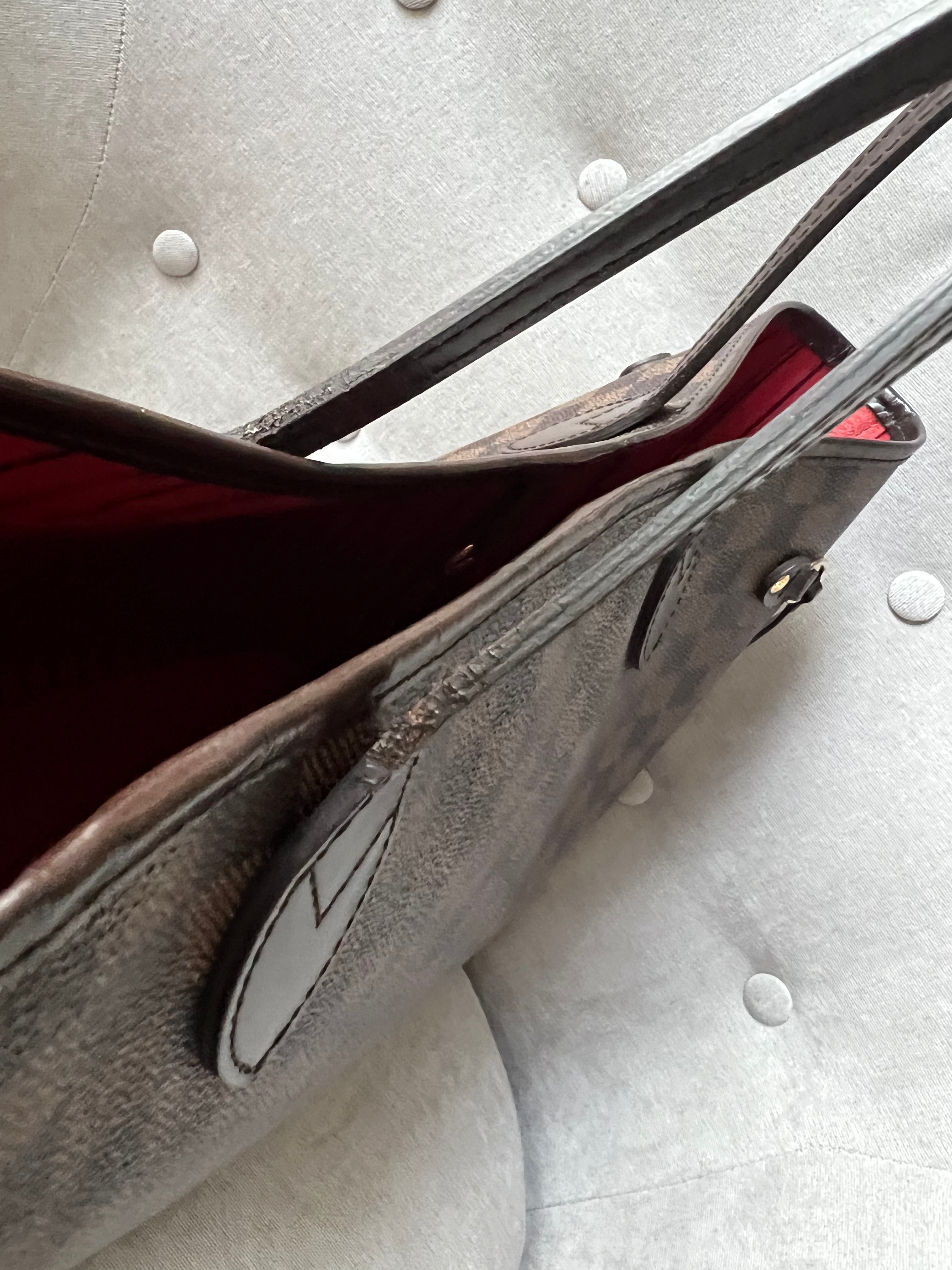 Louis Vuitton Neverfull MM Damier Ebene Cherry Interior (RRP £1,410)
