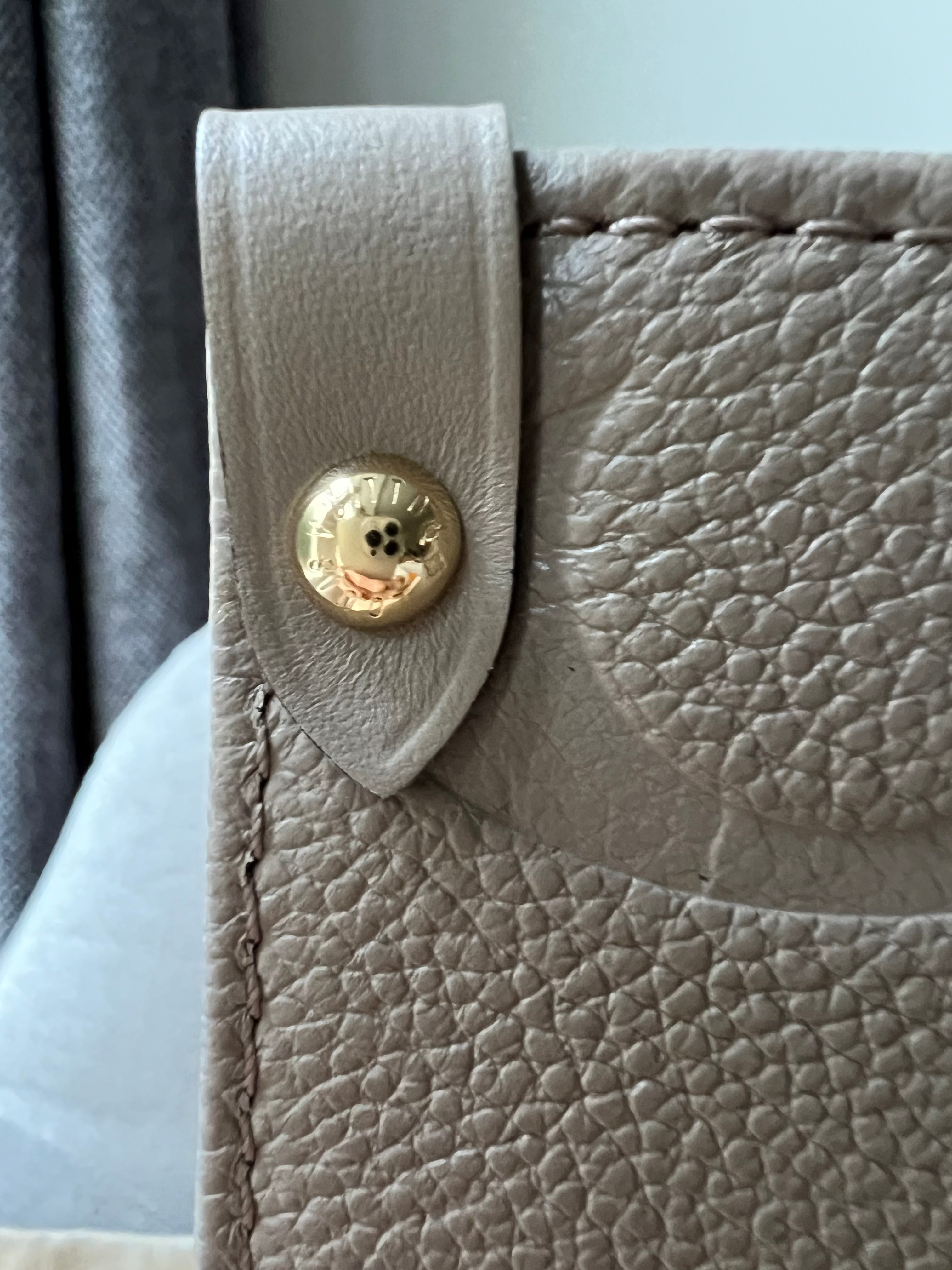 Louis Vuitton On the Go MM Dune Empreinte (RRP £2,480)