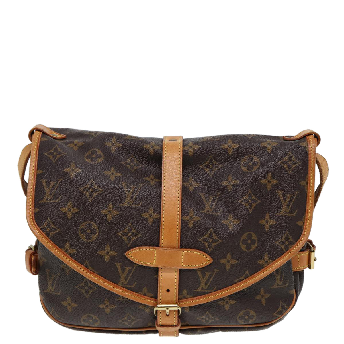 Louis Vuitton Saumur  Canvas Shoulder Bag