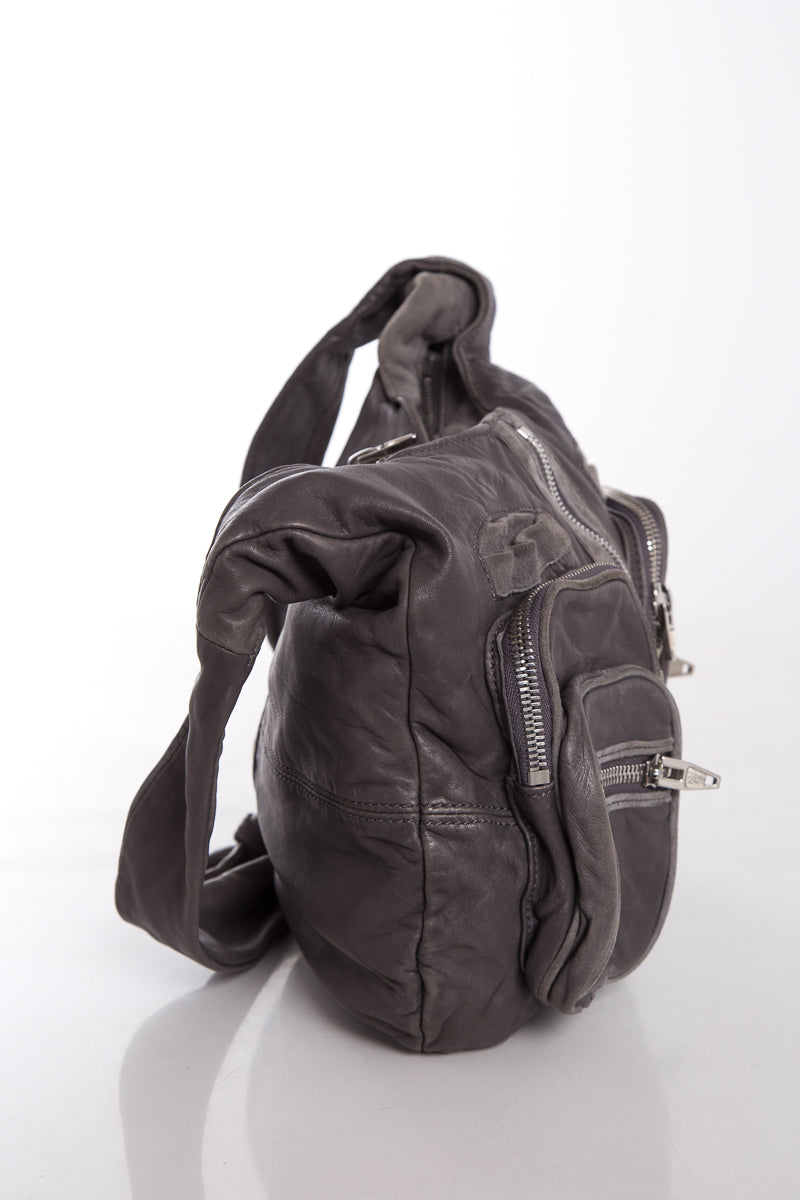 Alexander Wang Gray Leather Cross-Body