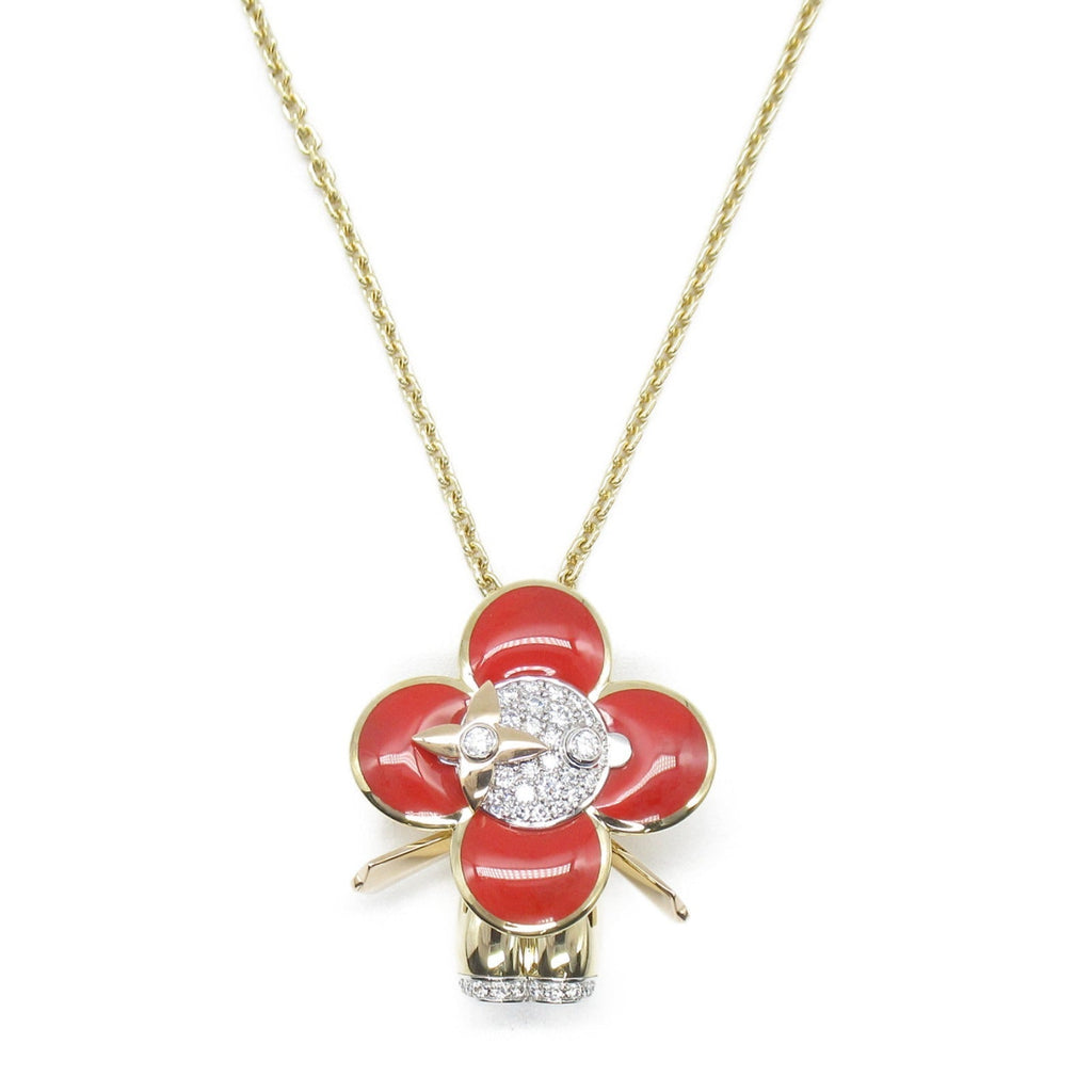 Louis Vuitton Louis Vuitton Louis Vuitton S Rouge Diamond Necklace Collar Jewelry K18WG (White G) K18 (Yellow Gold) K18PG (Pink Gold) Diamond  Clear Q93801