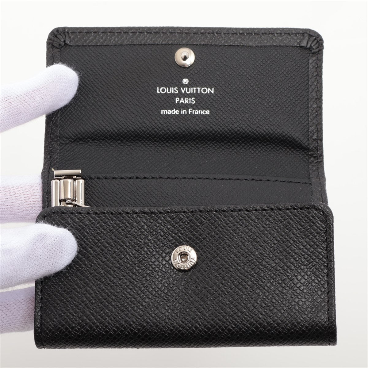 Louis Vuitton Taiga Multicle 6 M30500 Noir Keycase