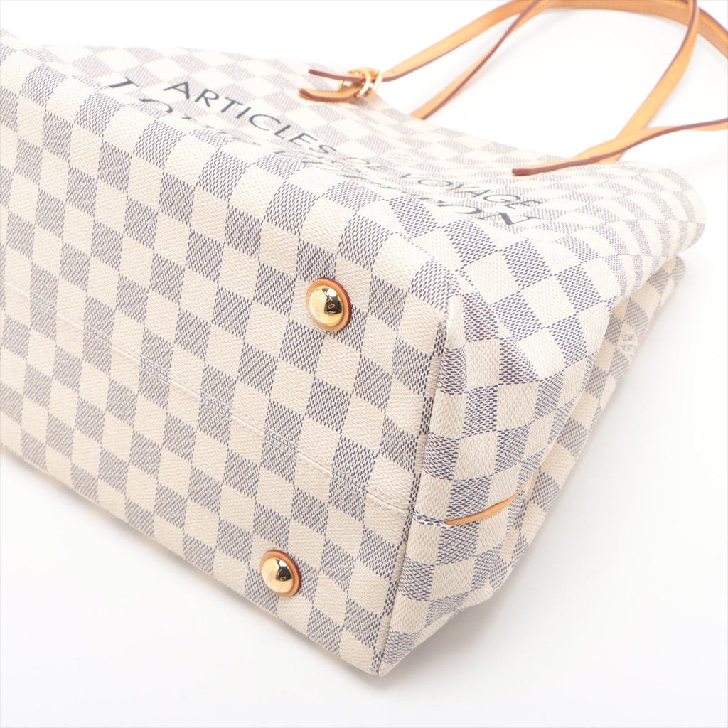 Louis Vuitton Damier Azur Kaba MM N41375