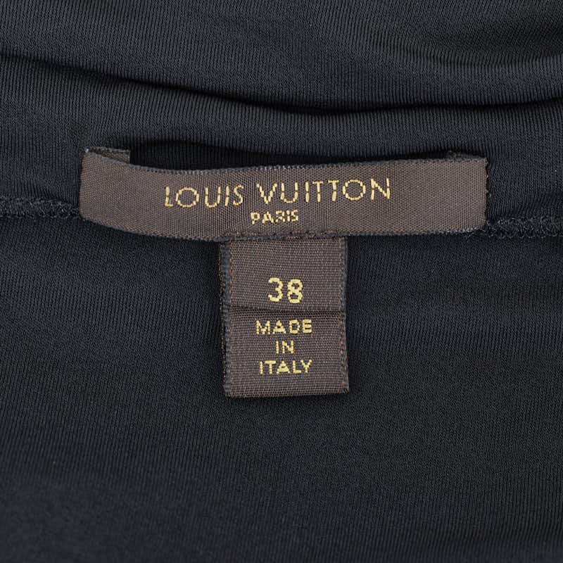 Louis Vuitton Nonerth Sleeve One Earrings Ribbon Size 38 Black Lion Polyester  Louis Vuitton