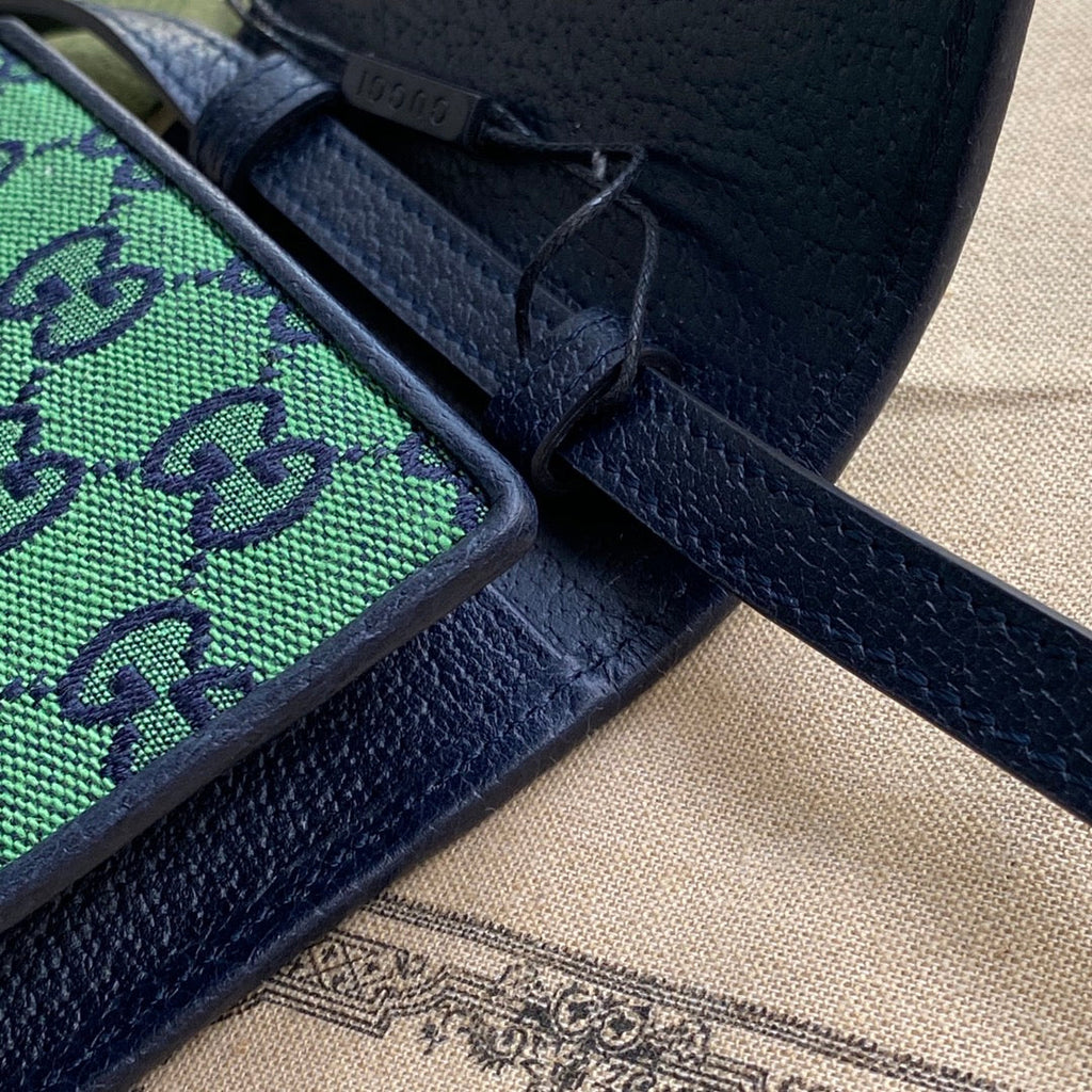 Glami Mini Bag In Green Glami Canvas For Women 7in/18cm Glami 657582
