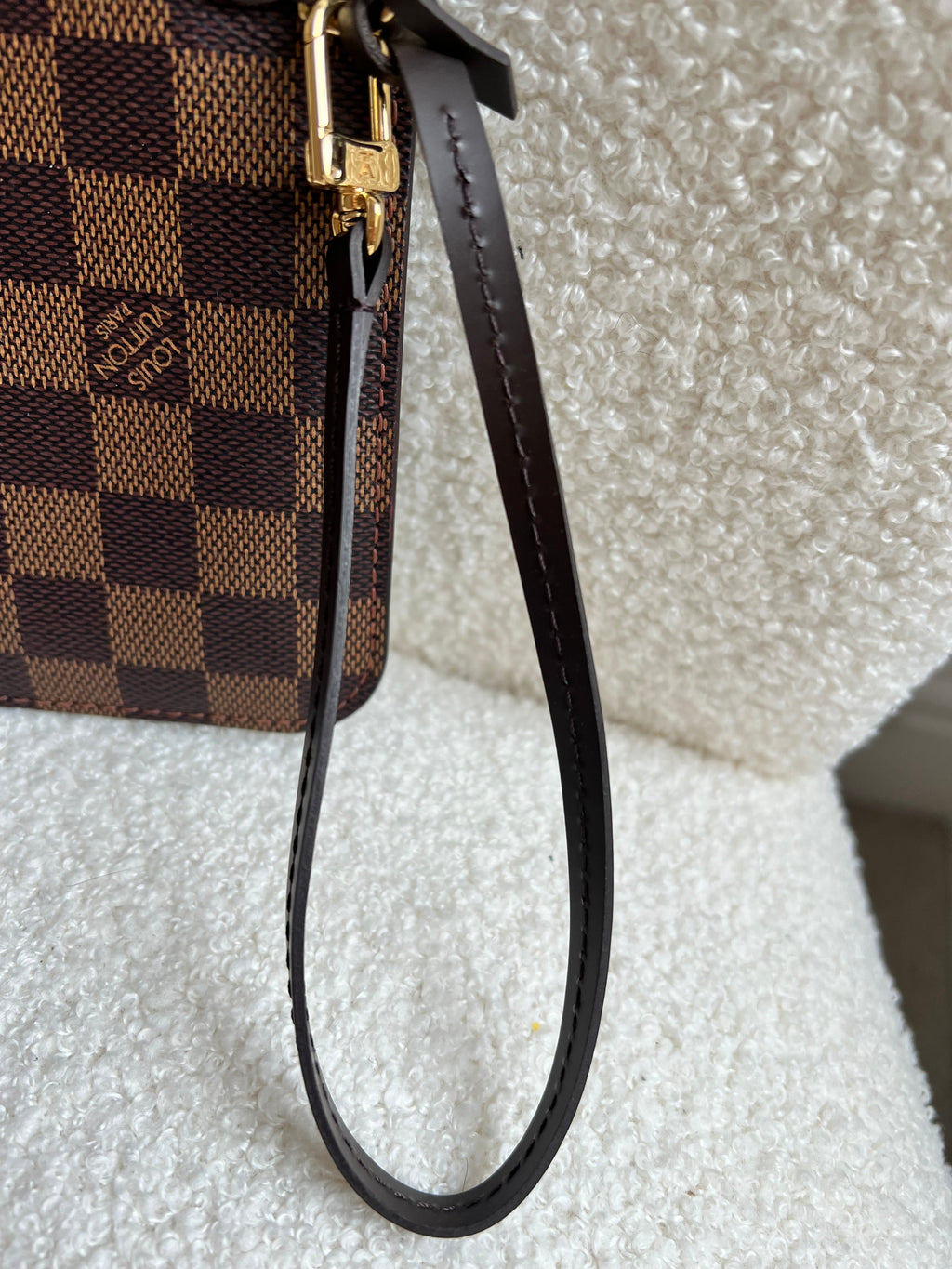 Louis Vuitton Pouch (from Neverfull) in Damier Ebene