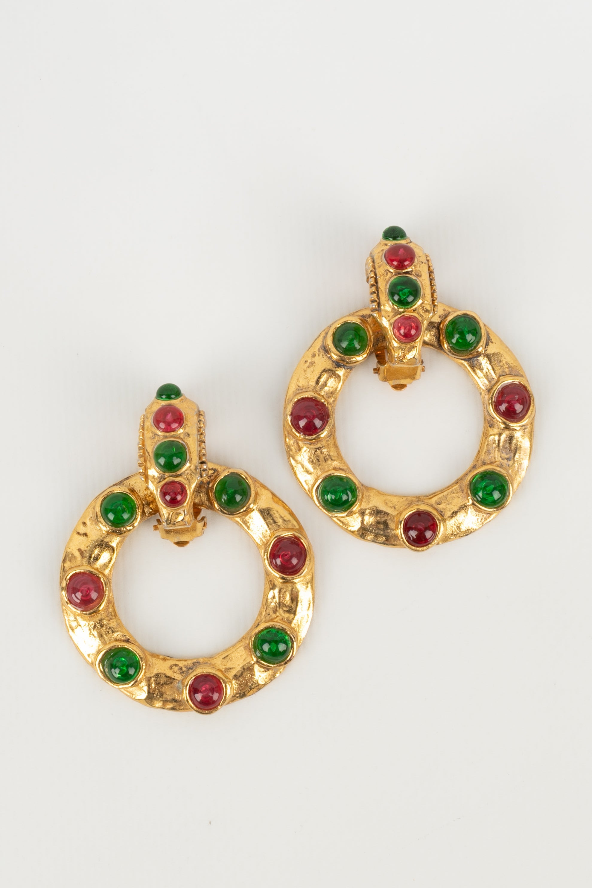 Boucles d'oreilles créoles Chanel