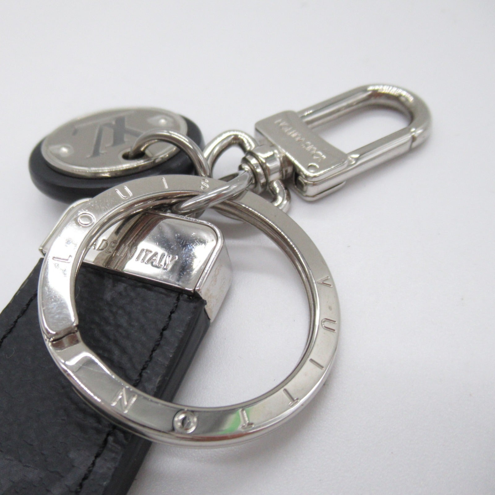 Louis Vuitton Porteocle NeoLV Club Keyher Keyholder Accessories PVC  Canvas Monogram Clippers Men Black M80237