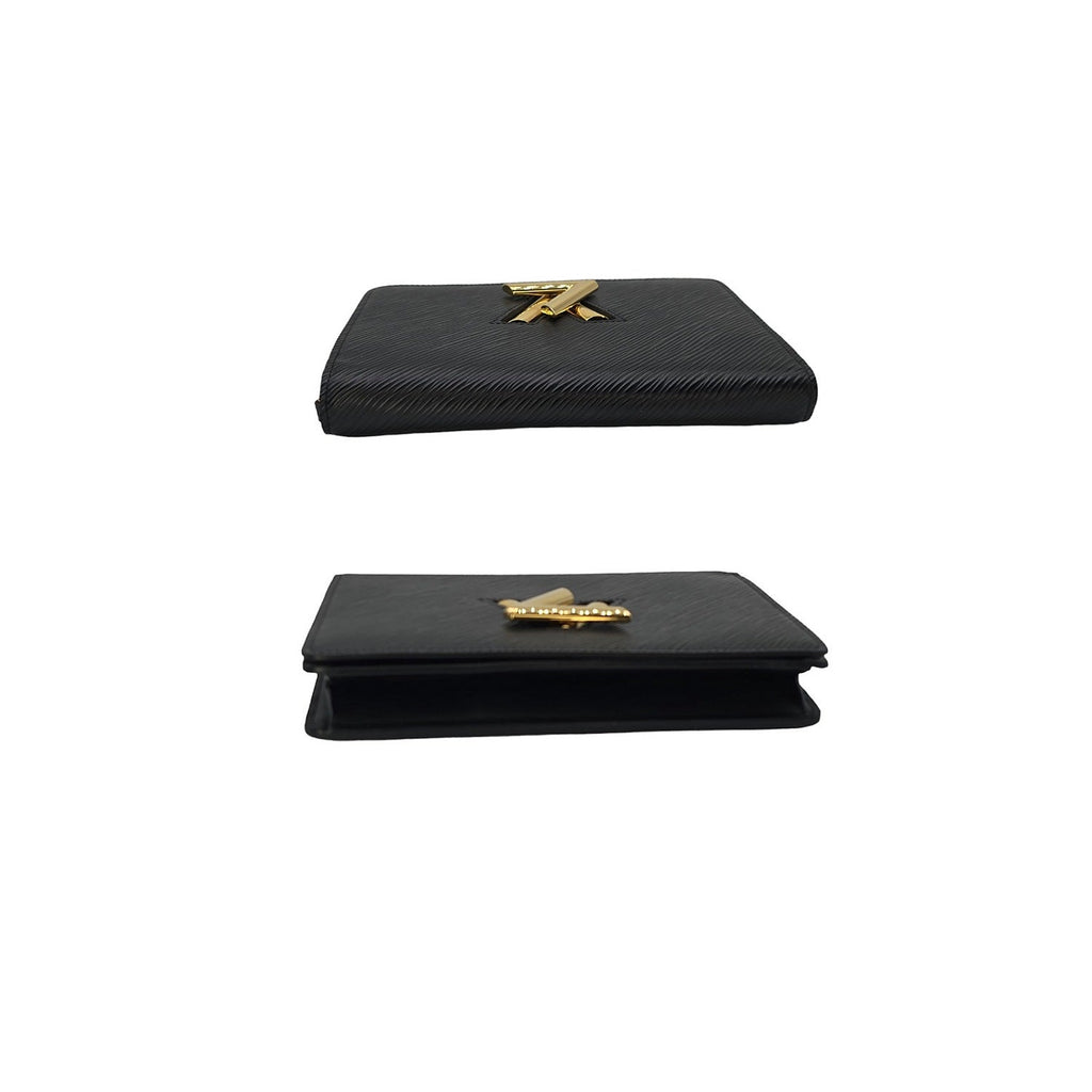 Louis Vuitton Black Epi Twist Wallet on Chain
