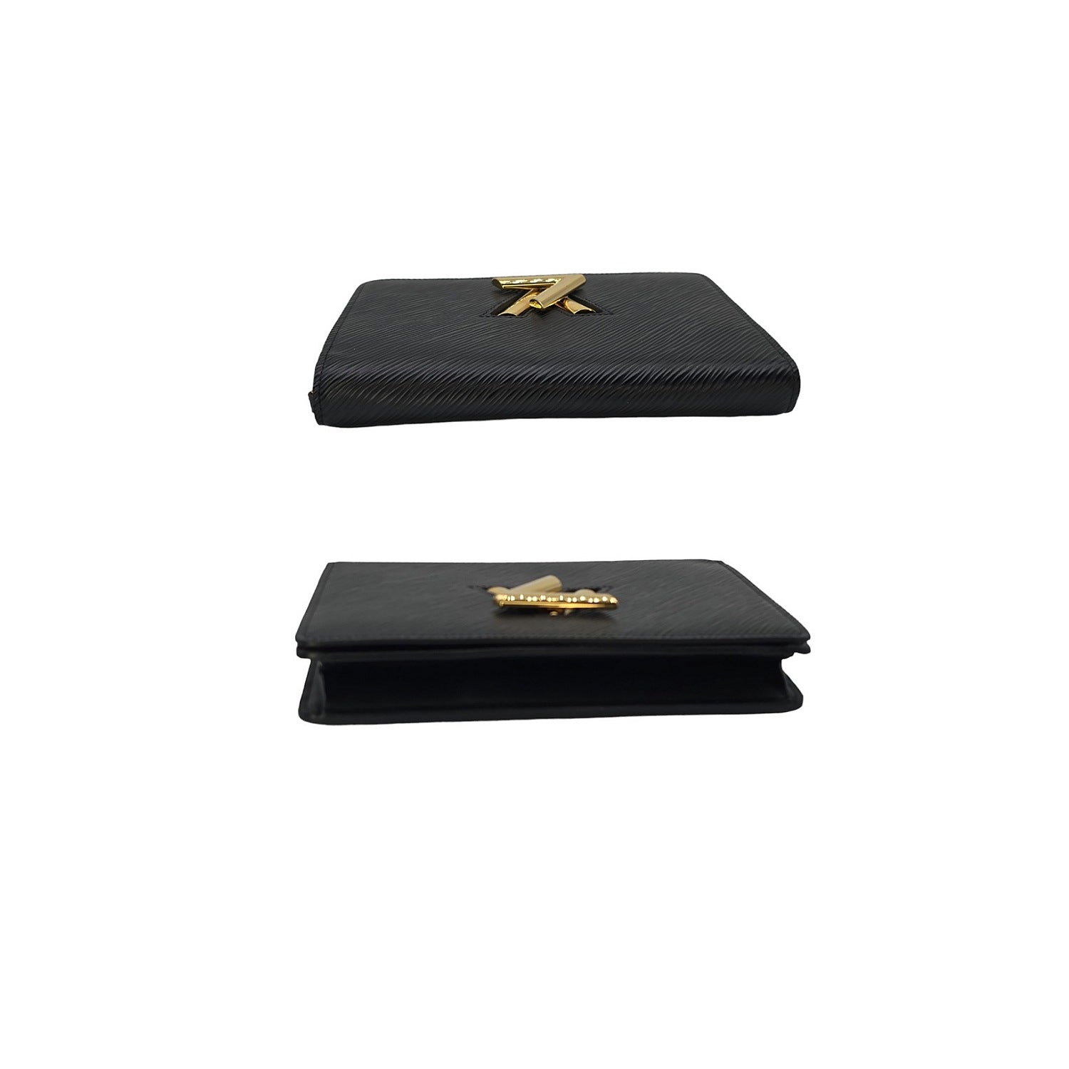 Louis Vuitton Black Epi Twist Wallet on Chain