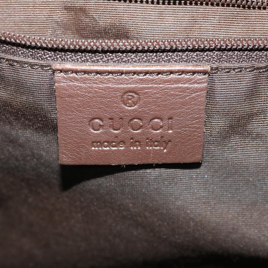 GUCCI GG Canvas Shoulder Bag Beige 1098 35367