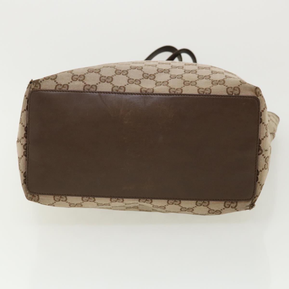 GUCCI GG Canvas Shoulder Bag Beige 1098 35367