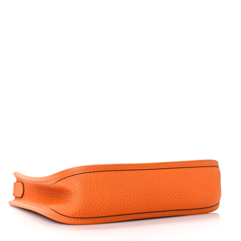HermÃƒÆ’Ã‚Â¨s Evelyne TPM Orange Clemence Palladium Hardware