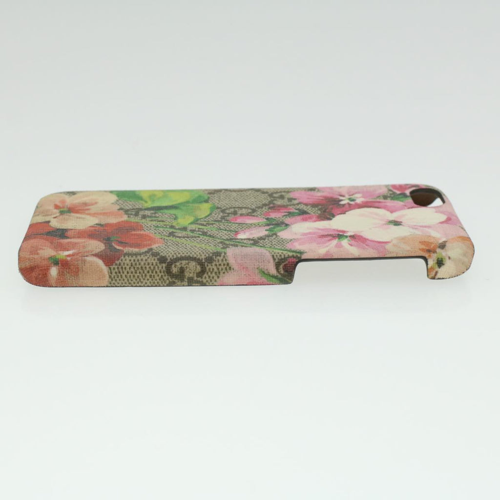 GUCCI GG Canvas Floral Print iPhone 6S Case Beige Pink Green 35630
