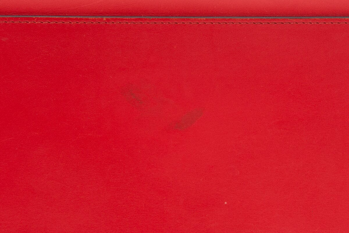 Louis Vuitton Red City Steamer MM Handbag