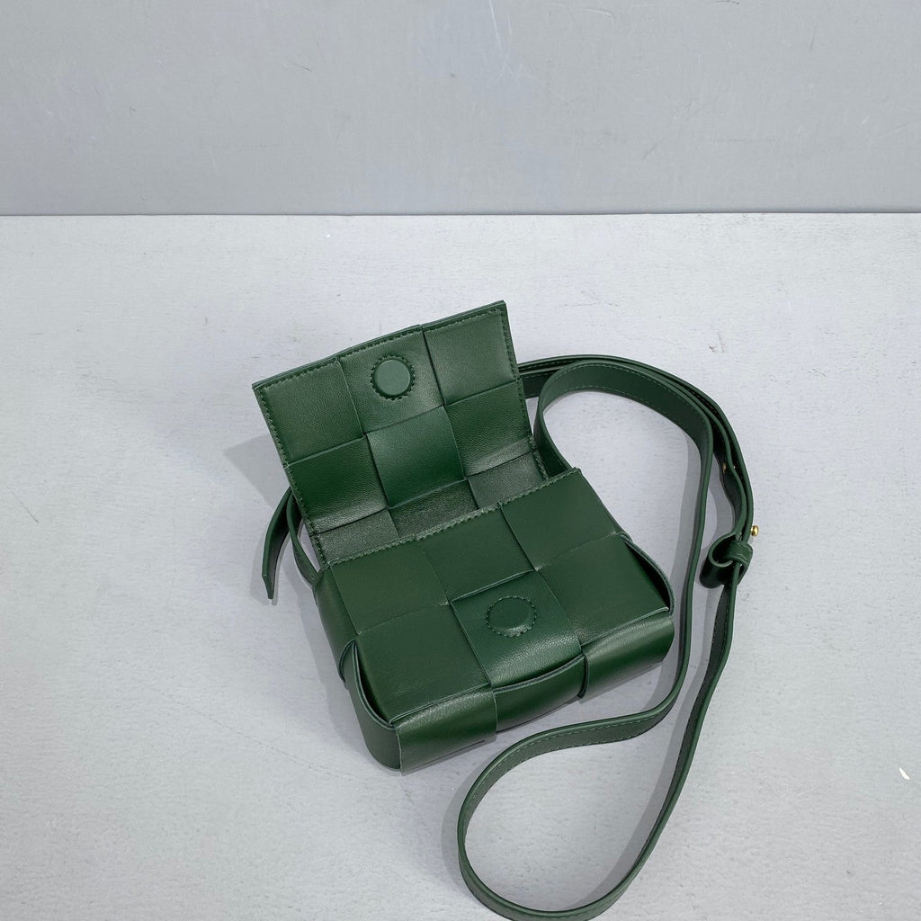 GLAMI Candy Cassette Dark Green, For Women, Bags 4.7in/12cm