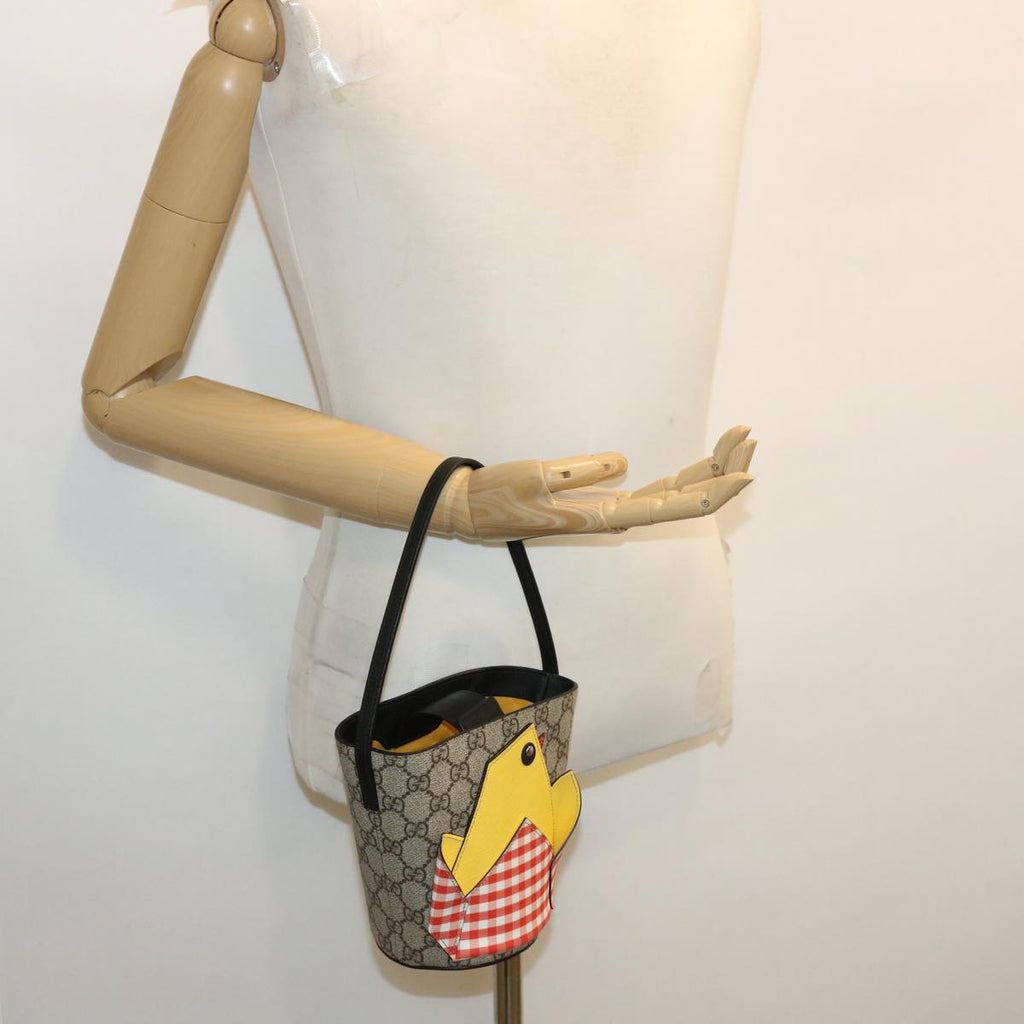 GUCCI GG Canvas Hand Bag 606193 35773A