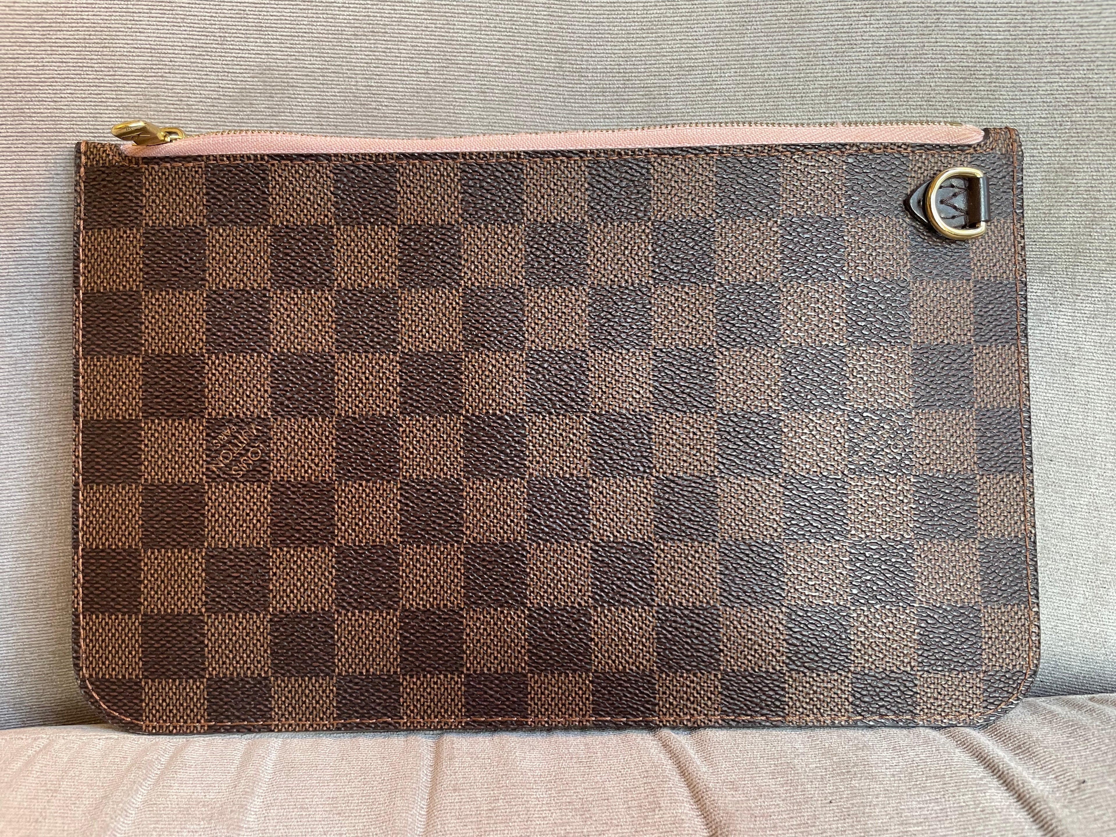 Louis Vuitton Pouch (from Neverfull MM) in Damier Ebene