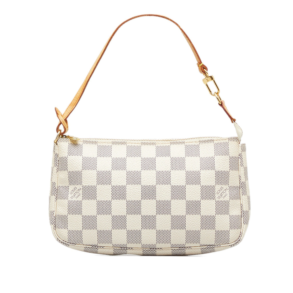 Louis Vuitton Pochette Accessoires Damier Azur Canvas