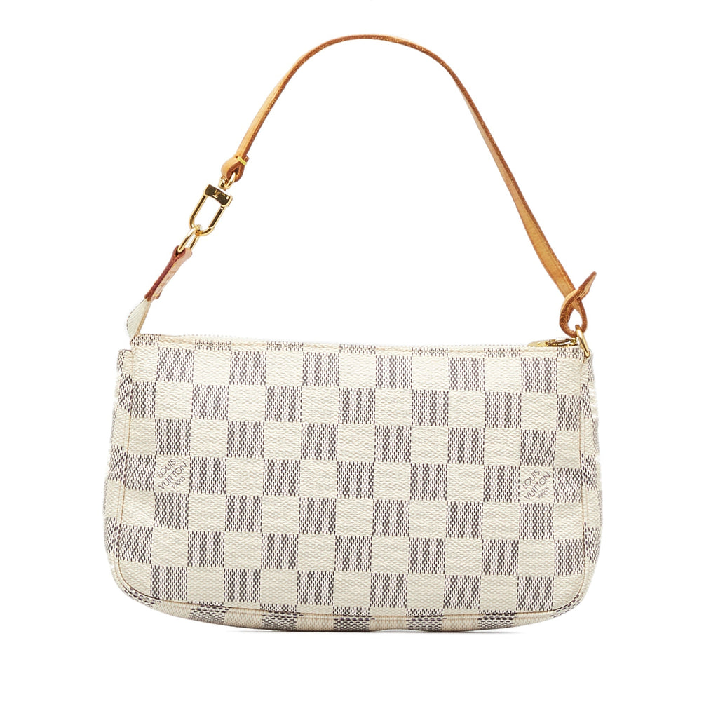 Louis Vuitton Pochette Accessoires Damier Azur Canvas
