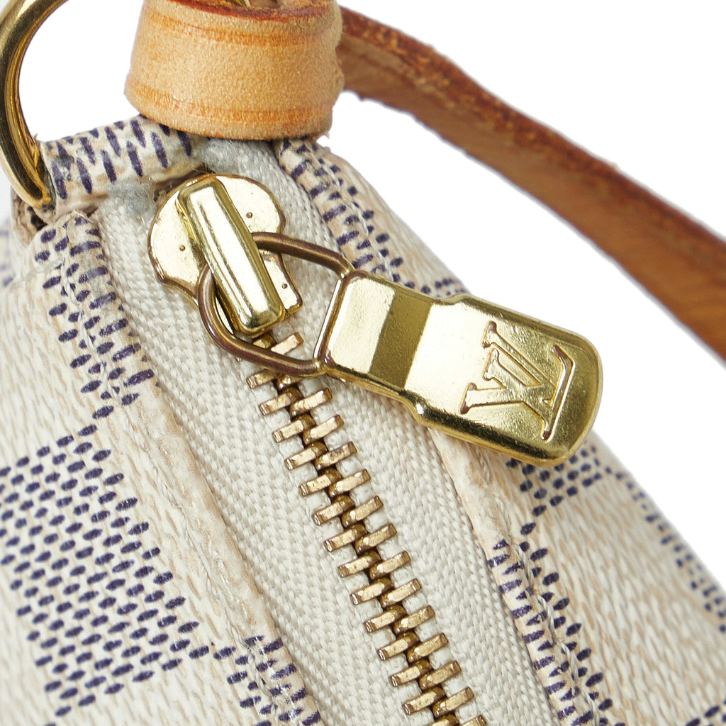 Louis Vuitton Pochette Accessoires Damier Azur Canvas