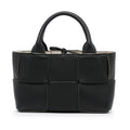 Black Bottega Veneta Mini Arco Tote Satchel
