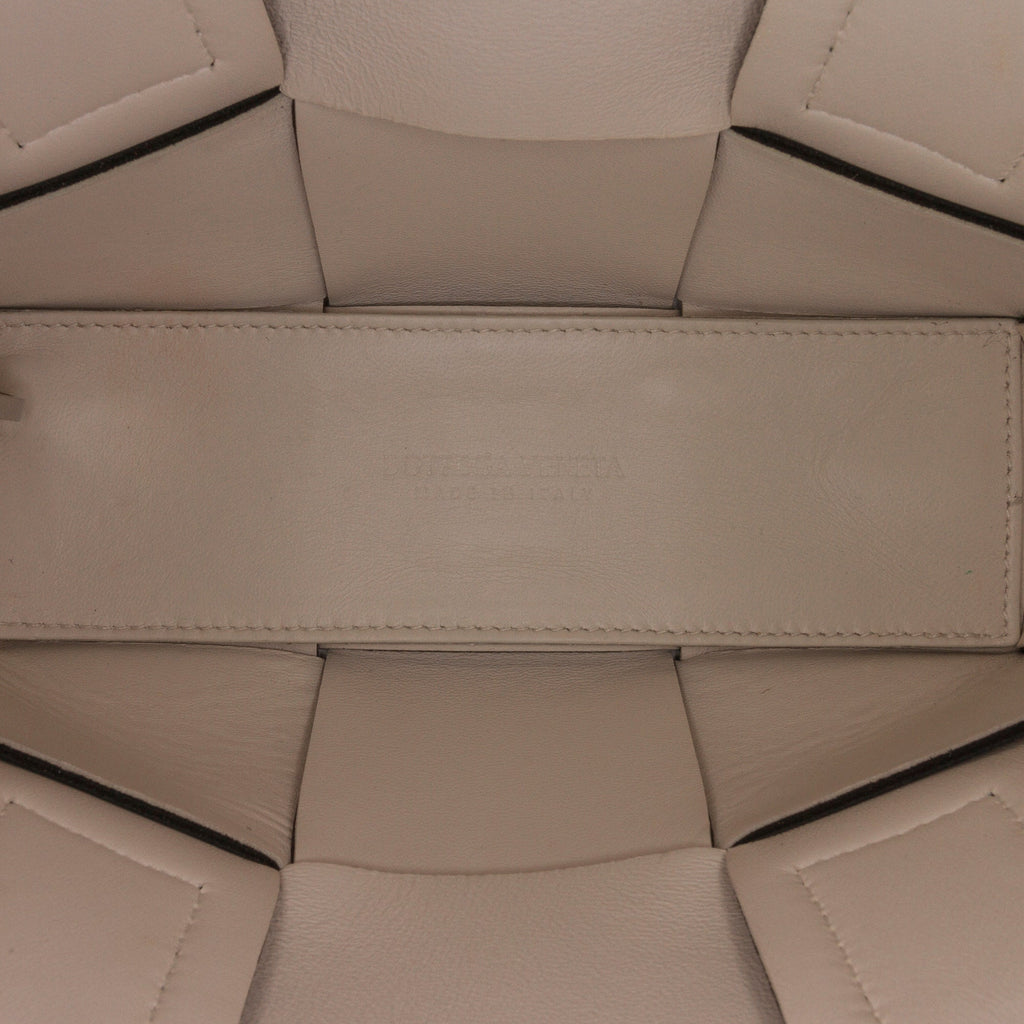 Black Bottega Veneta Mini Arco Tote Satchel