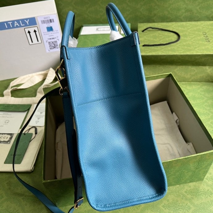 Glami Small tote With Glami Logo Blue For Women 12.4in/31.5cm Glami 674822 0E8IG 4432