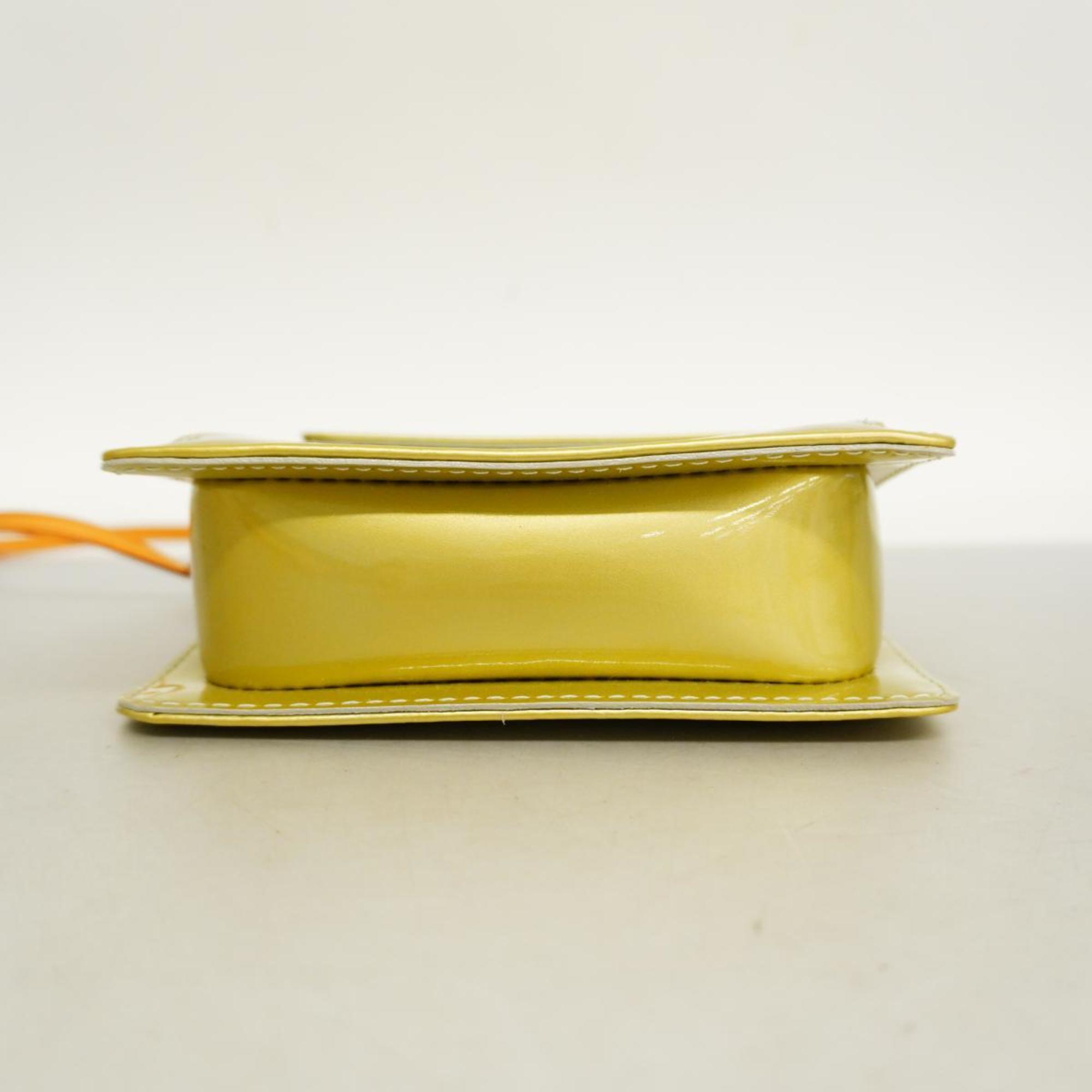 Louis Vuitton Mott  Patent Leather Shoulder Bag ()