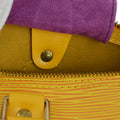 Louis Vuitton 1996 Yellow Epi Speedy 25 Handbag M43019