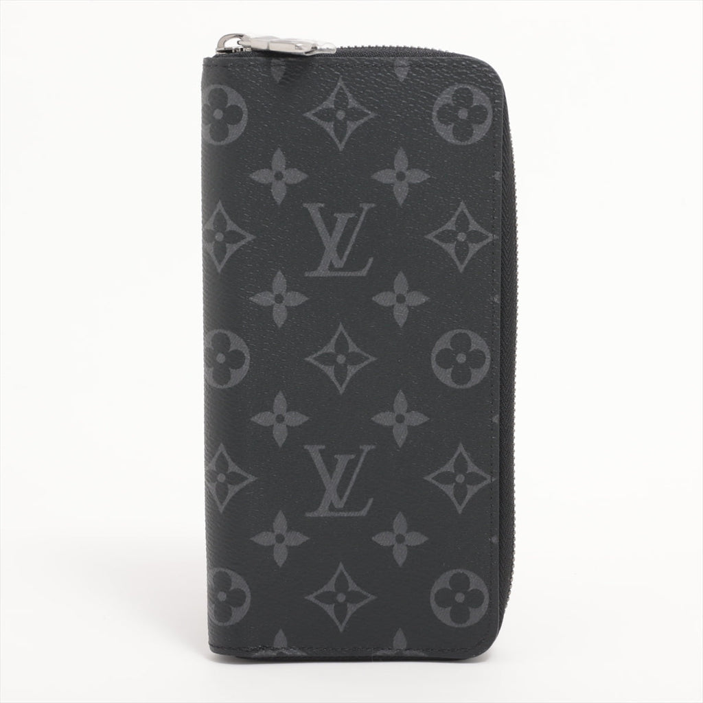 Louis Vuitton Monogram Zippyr Organizer M82081 Black Round Zipper Wallet