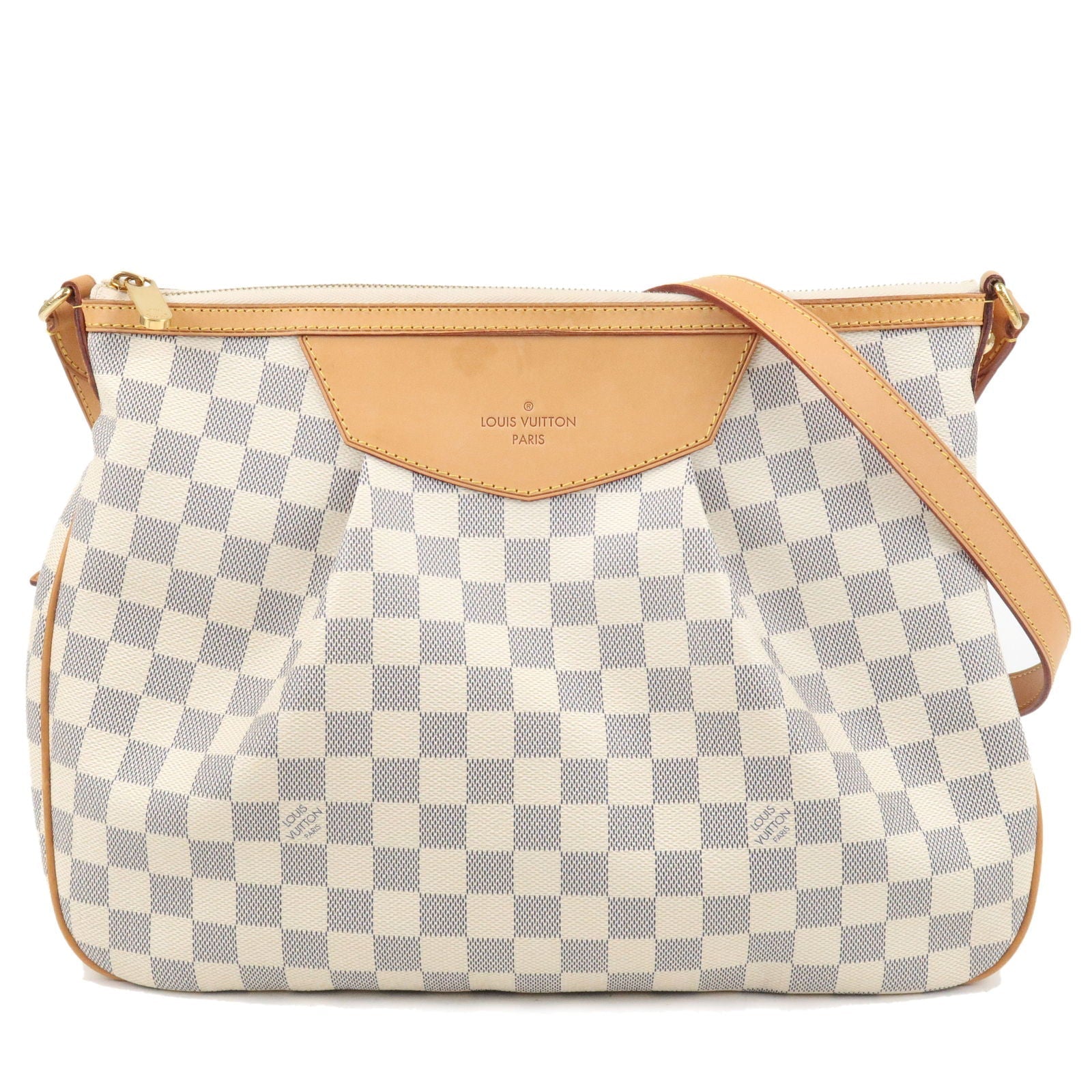Louis Vuitton Damier Azur Siracusa MM Shoulder Bag N41112