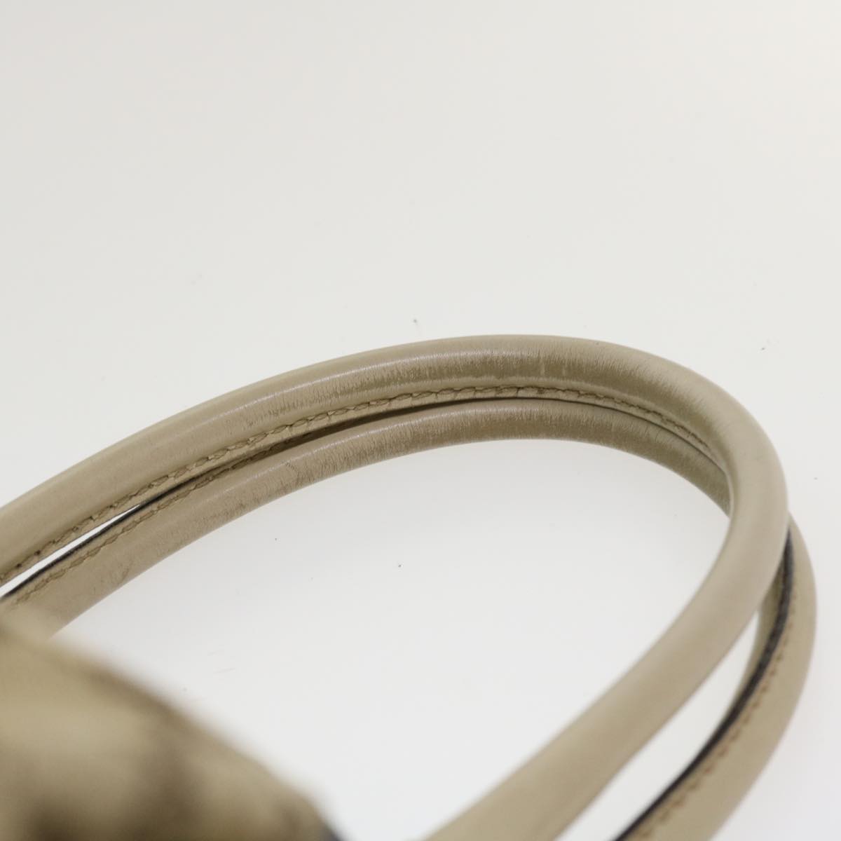 GUCCI GG Canvas Hand Bag 2way Beige 223974 36034