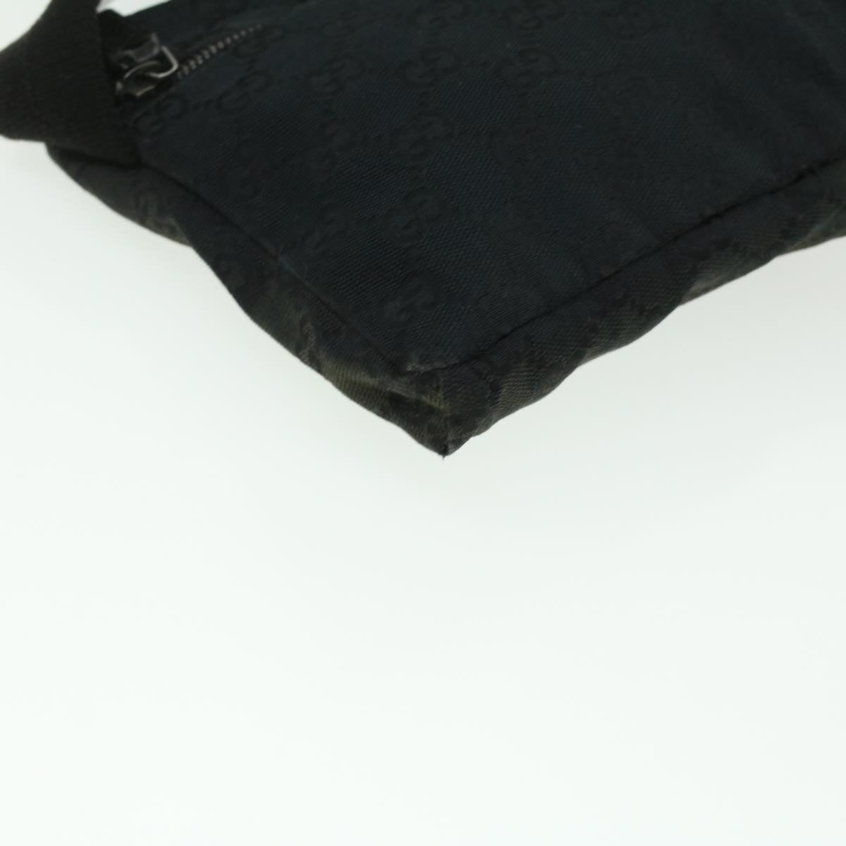 GUCCI GG Canvas Waist Bag Black 28566 36224