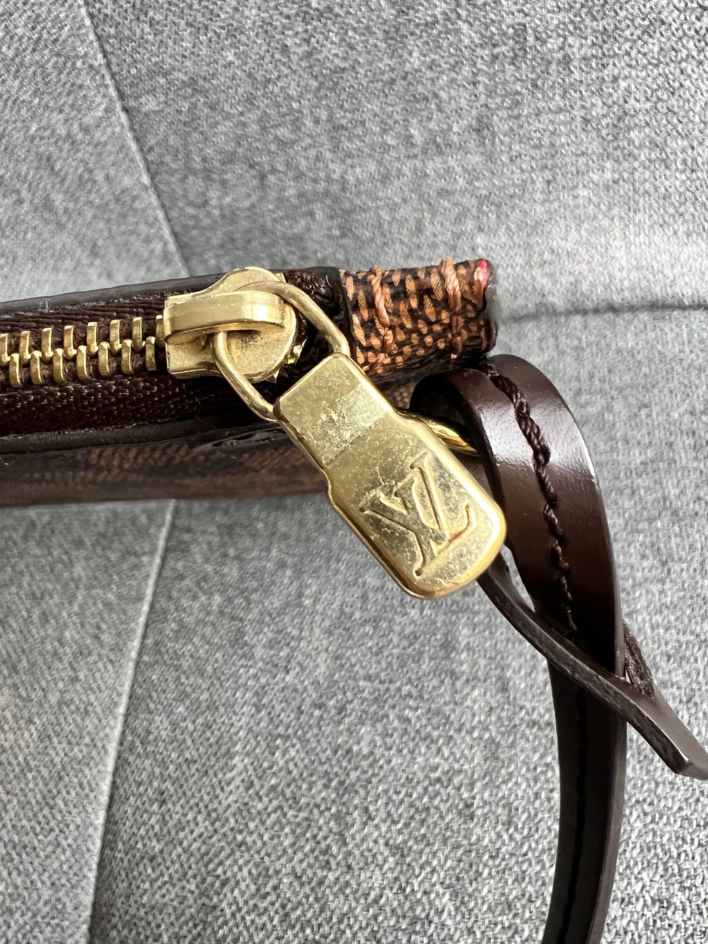 Louis Vuitton Pouch (from Neverfull) in Damier Ebene