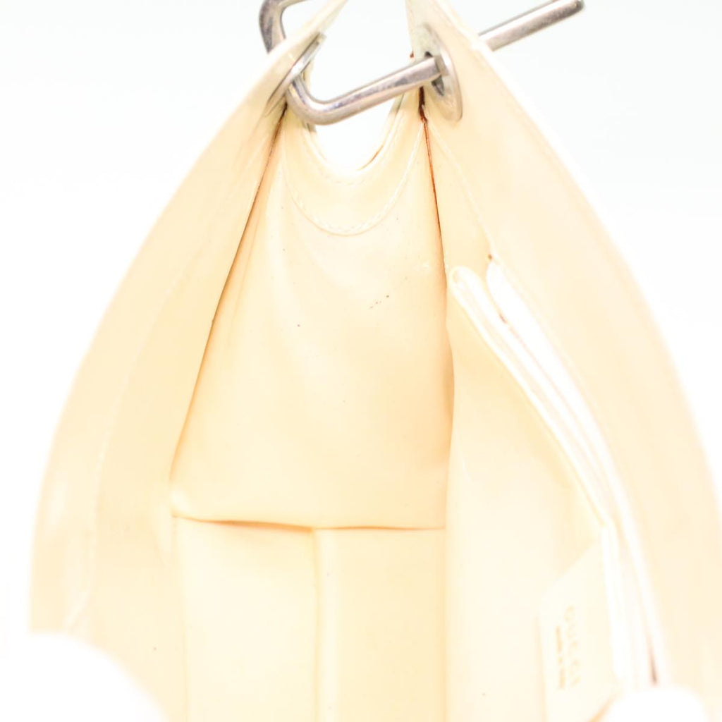 GUCCI Shoulder Bag Enamel White 36383