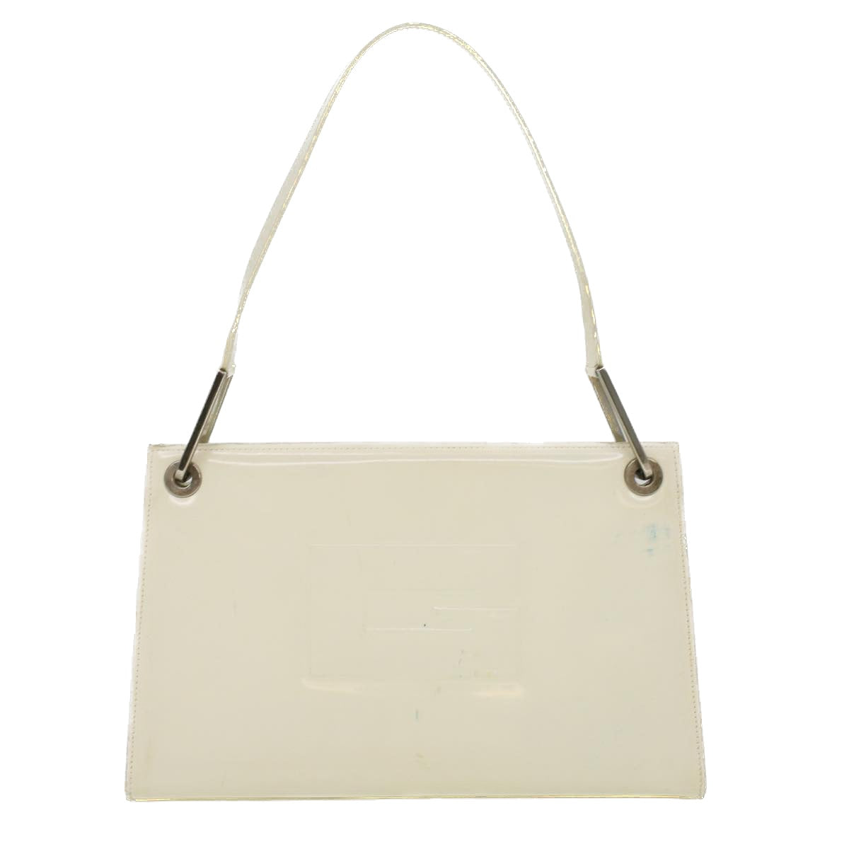 GUCCI Shoulder Bag Enamel White 36383