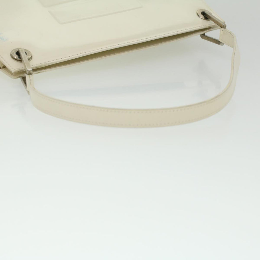 GUCCI Shoulder Bag Enamel White 36383