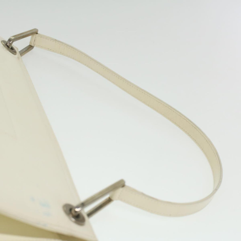 GUCCI Shoulder Bag Enamel White 36383