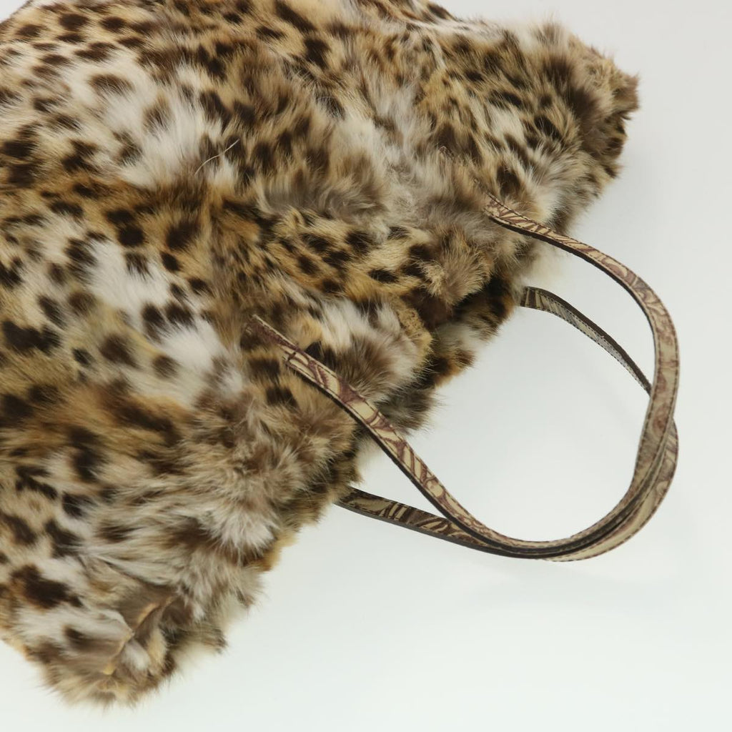 FENDI Pattern Tote Bag fur Brown 36778BH005010 36403