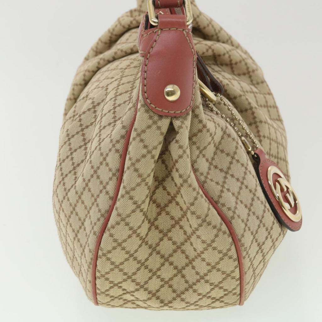 GUCCI Shoulder Bag Canvas Beige 232955 36404