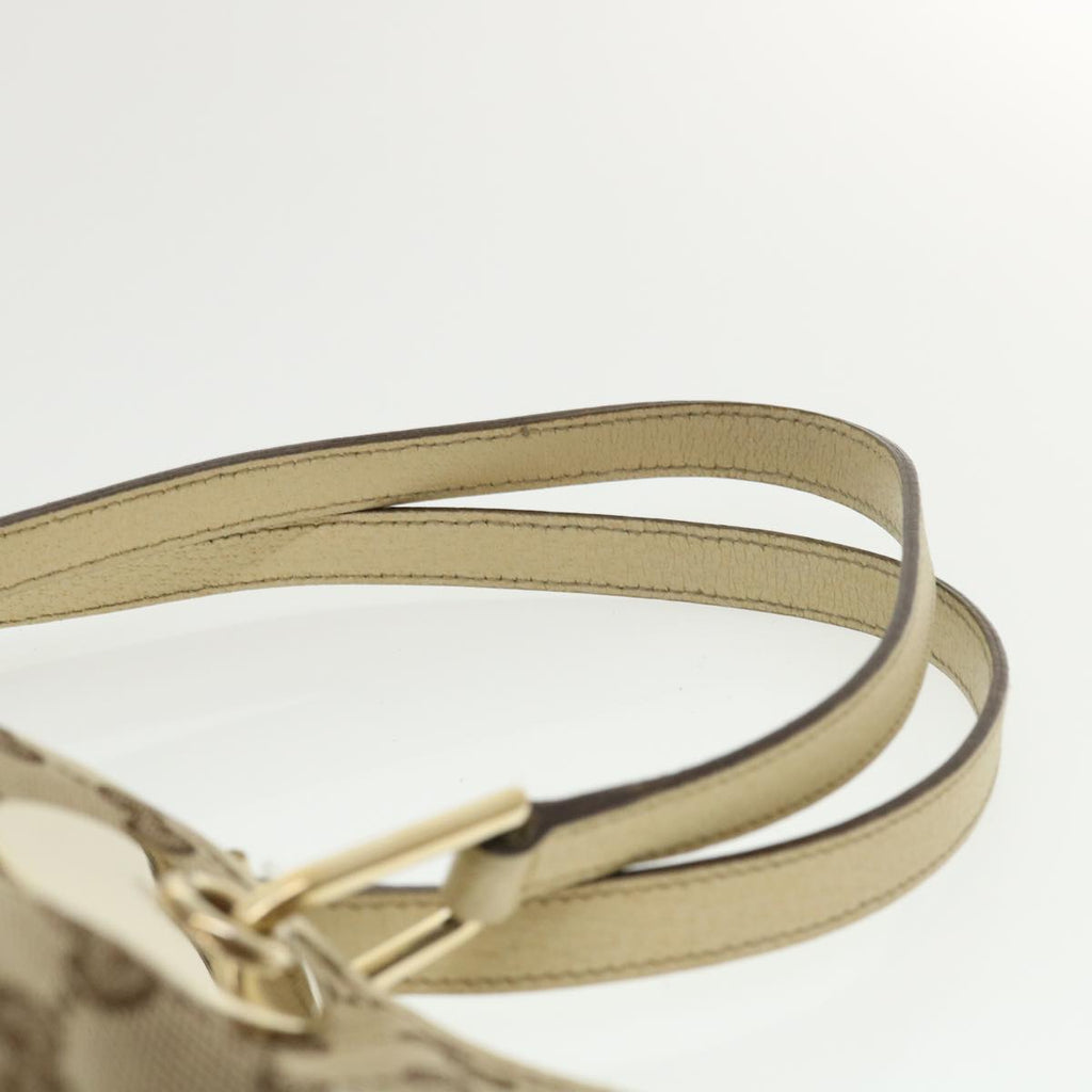 GUCCI GG Canvas Hand Bag Beige Brown 120836 36429