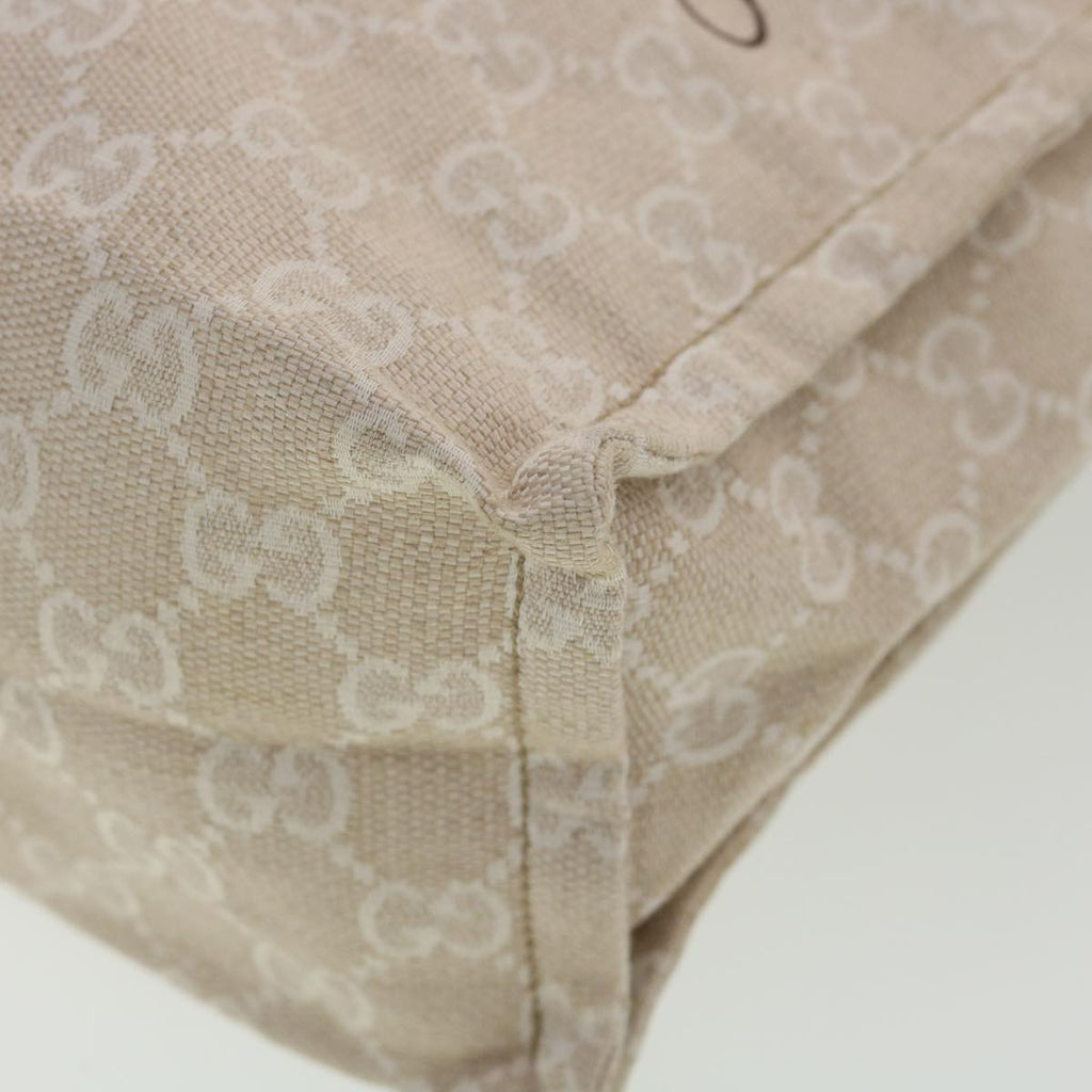 GUCCI GG Canvas Hand Bag Beige 283414 36445